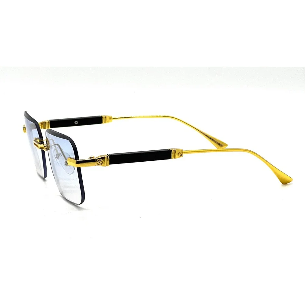 WomenGradient Blue Lens Sunglasses Stylish Square Modern UV400 Outfit Shades New